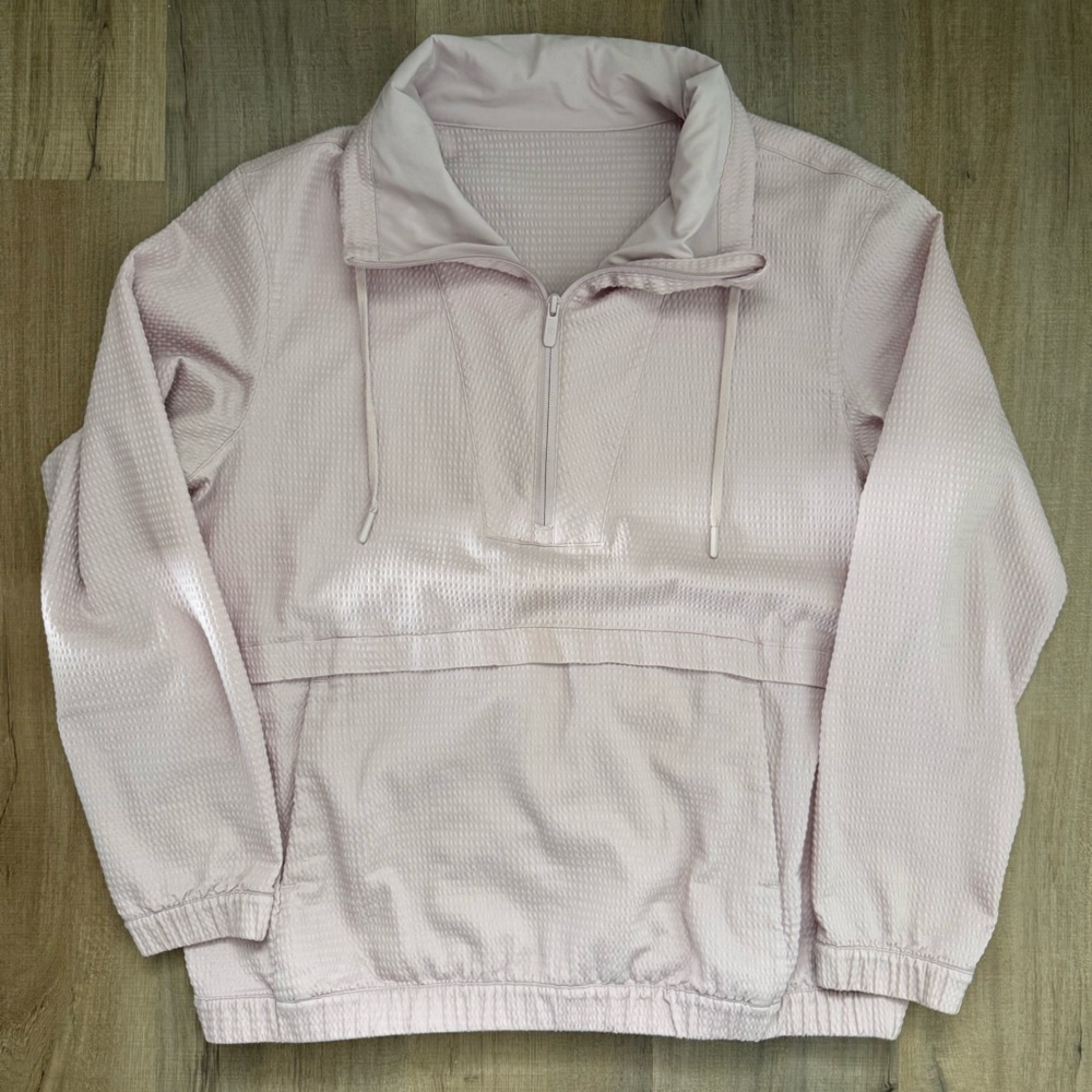 Lululemon Athletica Light Dusty Pink Athletic Lightweight Jacket - Picture 1 of 8
